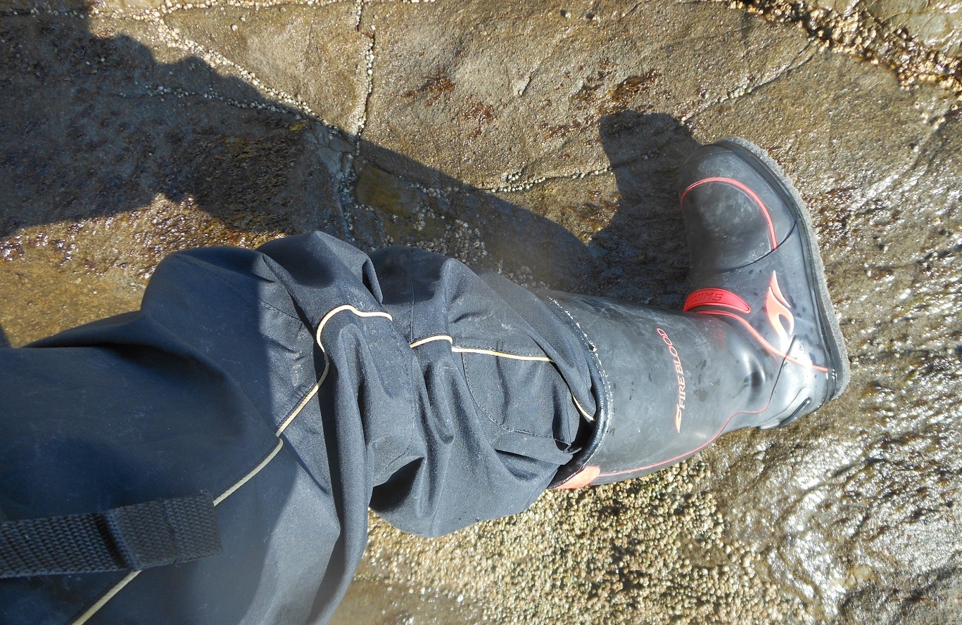 2014年04月07日 NG, 長靴, 江の島, ウノクソ, 磯釣り