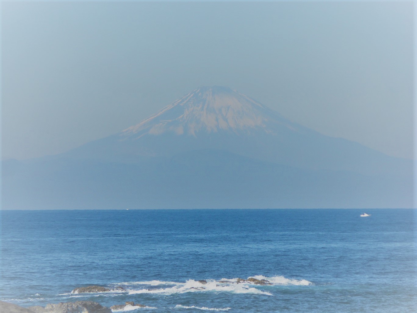 2017年12月23日 富士山, 三浦半島, 城ヶ島, 磯釣り